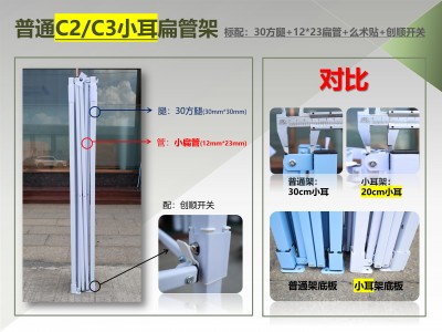 普通扁管架-C2、C3小耳架