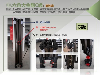 六角大金刚(C级)-磨砂啡